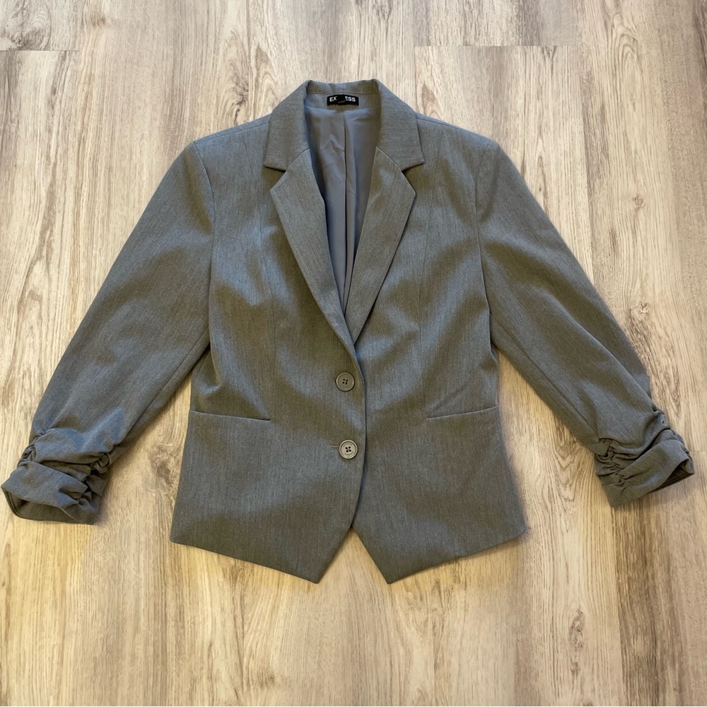 Express Grey Blazer Size 6